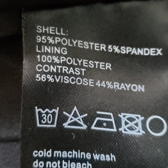 NWT Harlyn Black Tuxedo Straight Leg Jumpsuit - Picture 7 of 8